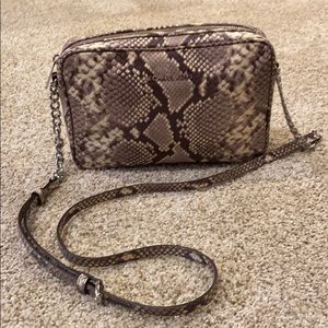 Snake Print Cross Body MK Purse